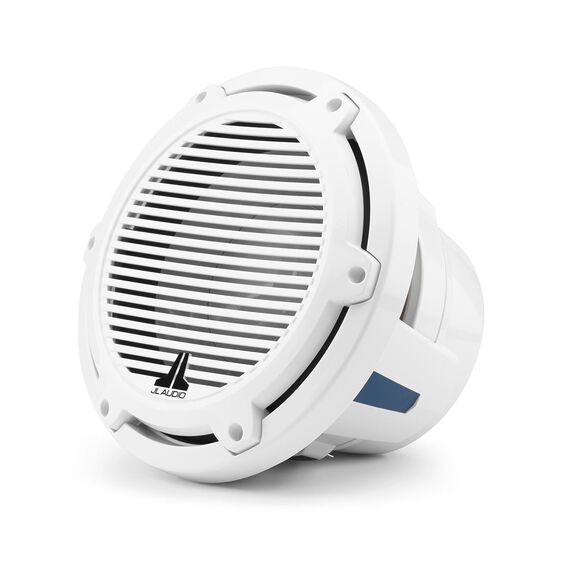 M6-10W-C-GwGw-4 10" Marine Subwoofer Driver, White Classic Grille image number 0