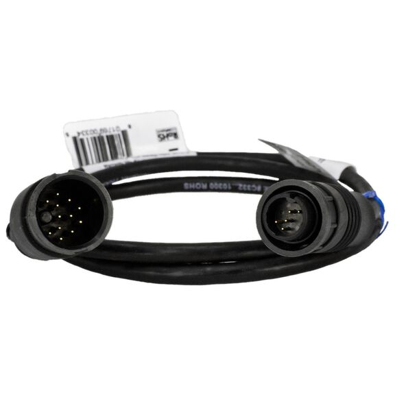 M&M Cable, 12-Pin Chirp Series, with Navico xSonic 9-Pin Connector, Single Low Band - 1m image number 0