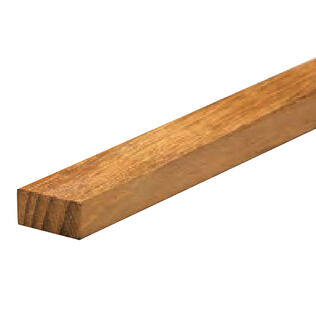 Teak 1/2" Flat Grating Material