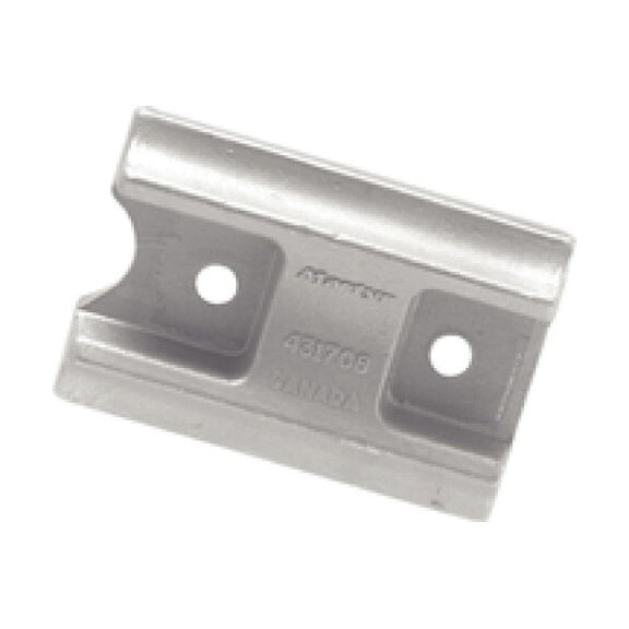Aluminum Anode for OMC, Johnson/Evinrude, 2" x 3" x 0.9" image number 0