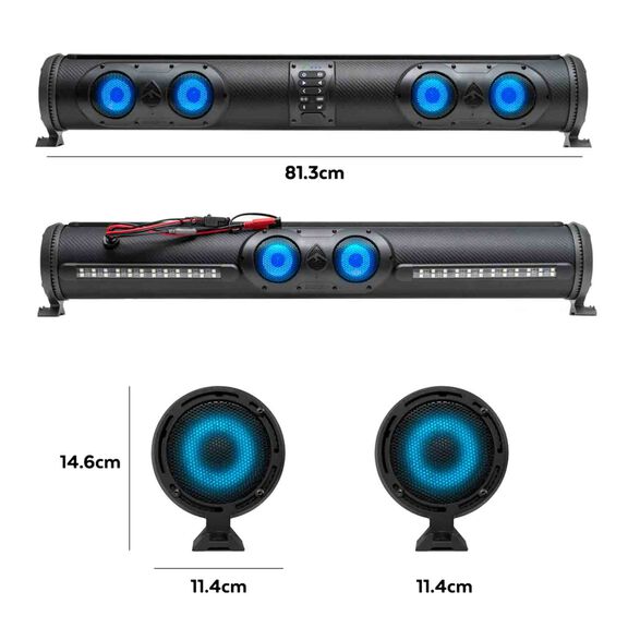 SoundExtreme SEDS32 360 Soundbar Tube Speaker image number 3