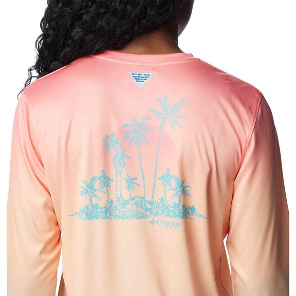 Women's Tidal Tee&trade; PFG Isle Rise Fade Shirt image number 3