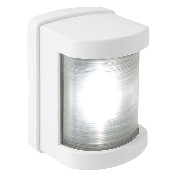 SEAFLO 1W LED Stern Light, White Housing, Regular Square Navigation Light, 2NM image number 0