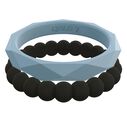 Women's Stackable Collection F Silicone Ring, Size 08 image number 0