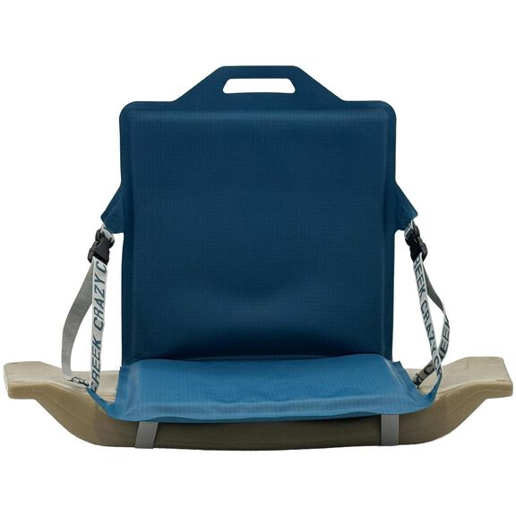 Crazy Creek Canoe Chair IV for Kayaking, Fishing, Camping & More, Detachable for Off The Boat Use, 250 LBS Weight Capacity, Adjustable Straps, Water-Resistant, Aleutian Blue (Aleutian Blue) image number 1