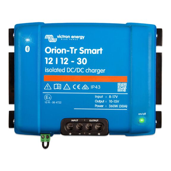 Victron Energy Orion-Tr Smart 12/12-30A (360W) Non-isolated DC-DC charger image number 0