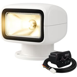 SEAFLO 02 Series 50W Remote Control Halogen Boat Searchlight, White