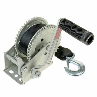 Trailer Winch, Dual Drive, 2000 lb.