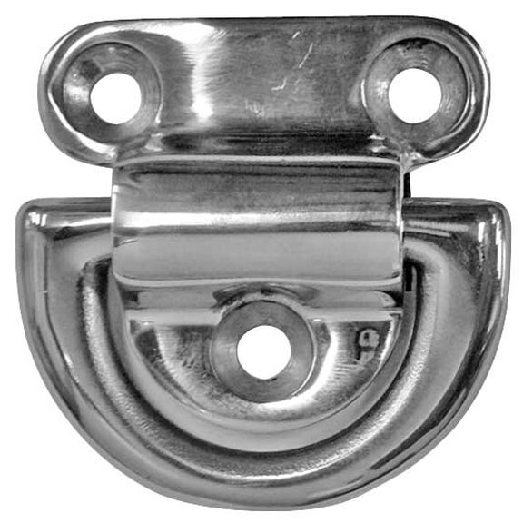 Folding Single Padeye, 6mm Diameter, 2,9704lb. MWL, 5,940lb. Breaking Load image number 0