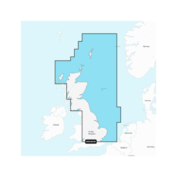 Navionics+ EU003R Great Britain, Northeast Coast, Electronic Chart image number 0