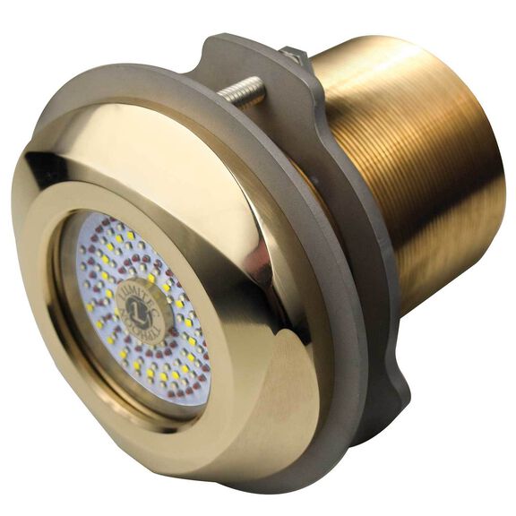 Seablaze Typhoon Through-Hull Underwater Light, 10,000 Lumen, Full Color Spectrum image number 1
