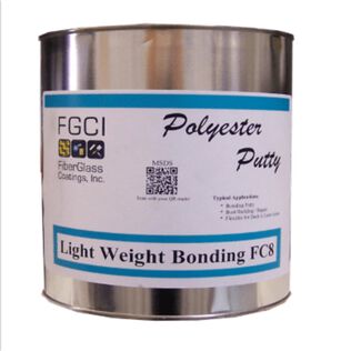 FC8 Light Weight Polyester Putty Quart Kit
