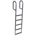 Dock Ladders, Fixed, WIDE Step Welded, Aluminum image number 2