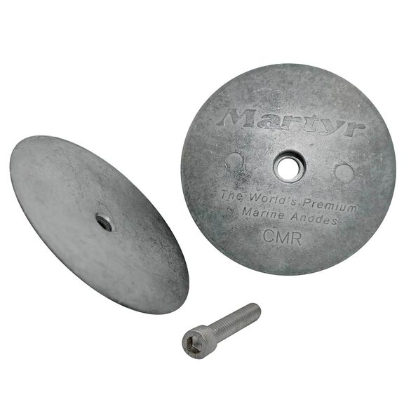 Magnesium Rudder/Trim Tab Anode, 0.32" x 6.87" x 0.87" image number 0