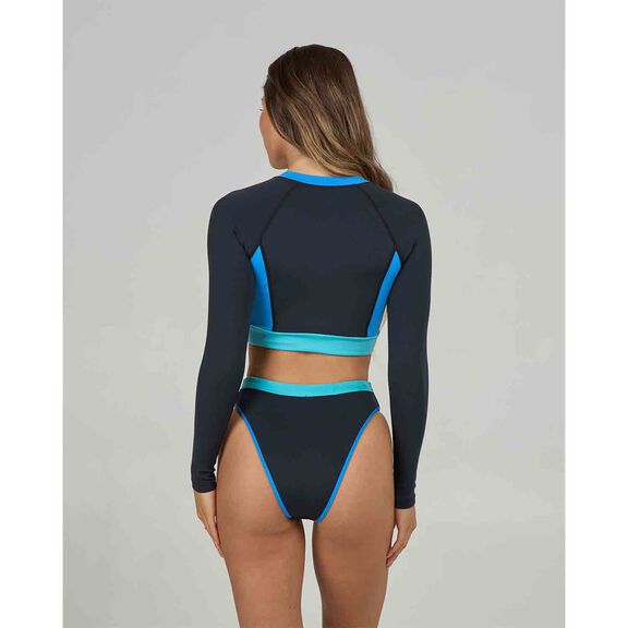 Women's Surf Break Full-Zipp Rash Guard image number 2