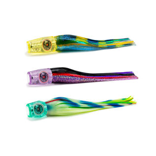 Lure Pack, Offshore Essentials, Rigged with Single Hook, Trolling Edition, 7/0