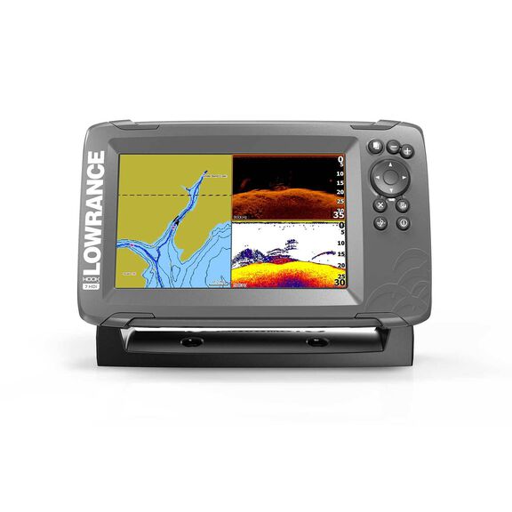 HOOK&sup2; 7 Fishfinder/Chartplotter Combo with SplitShot Transducer and US NAV+ Charts image number 0