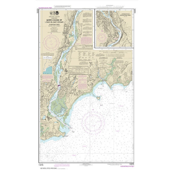 #12370 North Shore of Long Island Sound Housatonic River & Milford Harbor image number 0