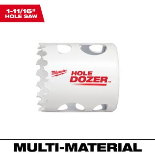 1-11/16" HOLE DOZER&trade; Bi-Metal Hole Saw