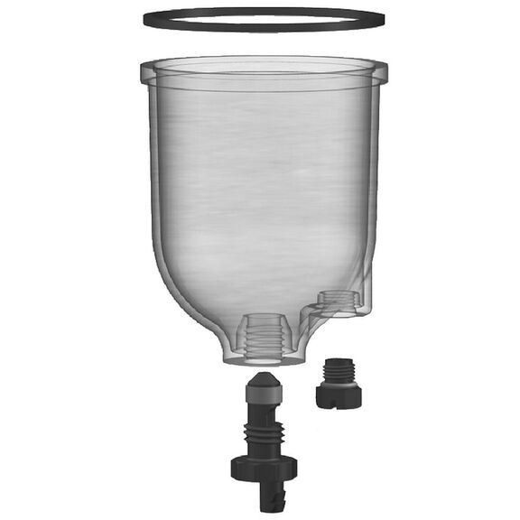 Clear Bowl Kit for 500FG (2002-Current) image number 0