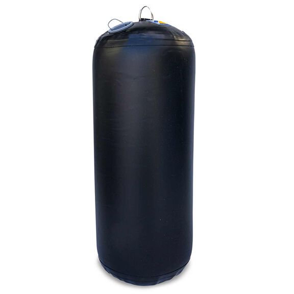 12" X 29" Heavy-Duty Inflatable Fender, Black image number 1