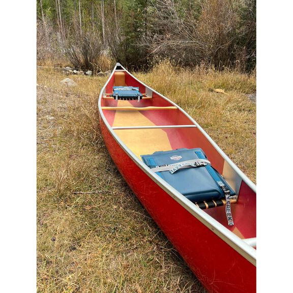 Crazy Creek Canoe Chair IV for Kayaking, Fishing, Camping & More, Detachable for Off The Boat Use, 250 LBS Weight Capacity, Adjustable Straps, Water-Resistant, Forest Green (Forest Green) image number 9