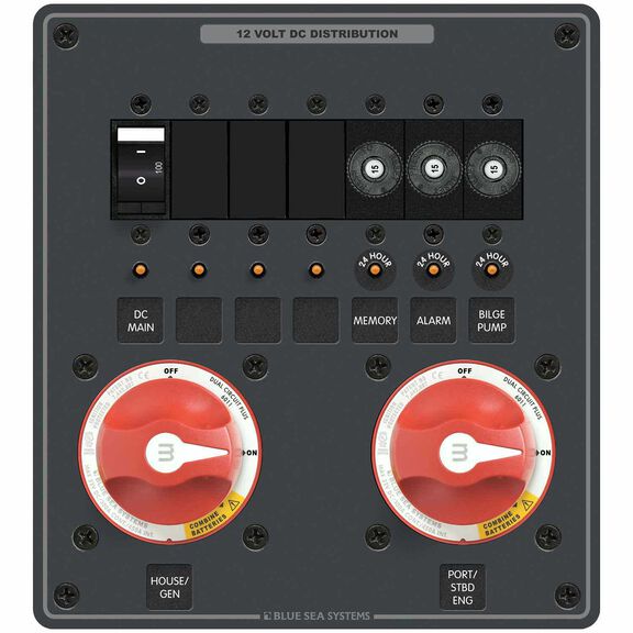 Triple Battery Bank Management Panel, 7 Position image number 0