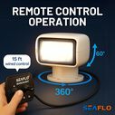 SEAFLO 01 Series 50W Remote Control Halogen Boat Searchlight, White image number 5