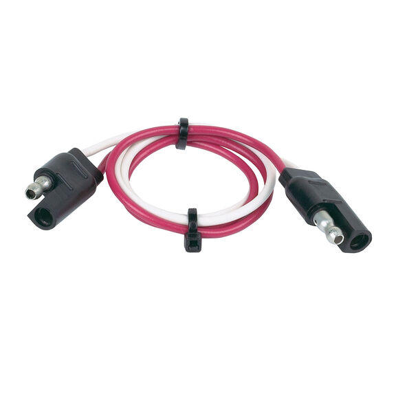 12" 2 Pole Flat Connectors image number 0