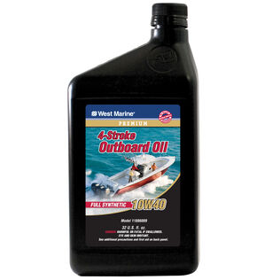 Premium 4-Stroke Full Synthetic Engine Oil, 10W40, Qt.