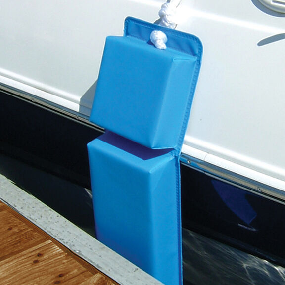 24" H X 6" W Vinyl-Covered Flat Fender, Blue image number 0