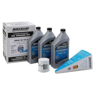 10W-30 Oil Change Kit for 4-stroke Yamaha F30 through F70 Outboards
