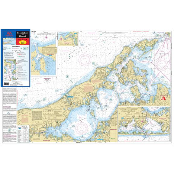 WPC006-04WMDS Peconic Bays to Montauk, 4th Edition image number 1
