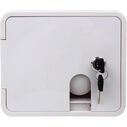 SEAFLO RV Water Inlet Hatch Lockable Gravity & Pressure Fill White ABS image number 2