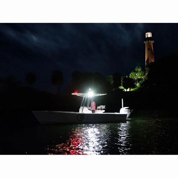 Caprera3 Spreader Floodlights, 1,200 Lumen, White Housing image number 3
