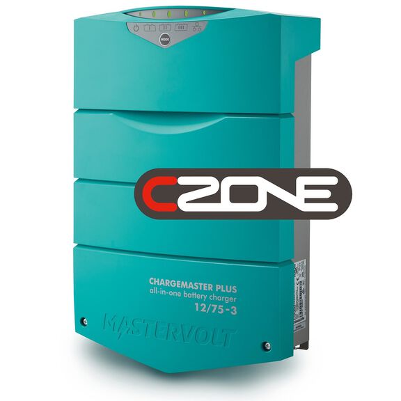 ChargeMaster Plus CZone Battery Charger, 12V, 75 Amp, 3 Banks image number 0