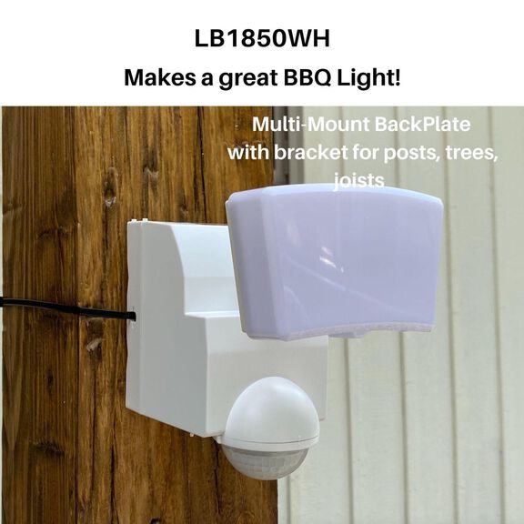 IQ America Battery Operated LED Indoor/Outdoor Motion Security Flood Light, 500 Lumens image number 4