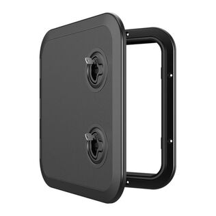 Locking Marine Boat Deck Rectangular Access Hatch 14.57" x 14.76" (370mm x 375mm) with Lock and Keys