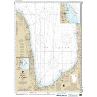 Maptech&reg; NOAA Recreational Waterproof Chart-Port Huron to Pte aux Barques; Port Sanilac; Harbor Beach, 14862
