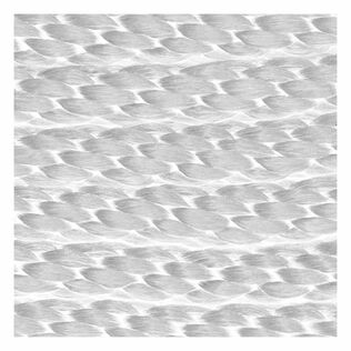 3/8" x 15' Dock Line, Solid Braid MFP, White