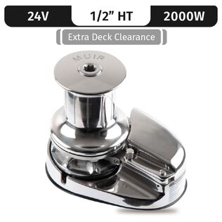 Muir Storm 4000 Capstan Windlass, 1/2" HT (G4), 24V DC, 2500W