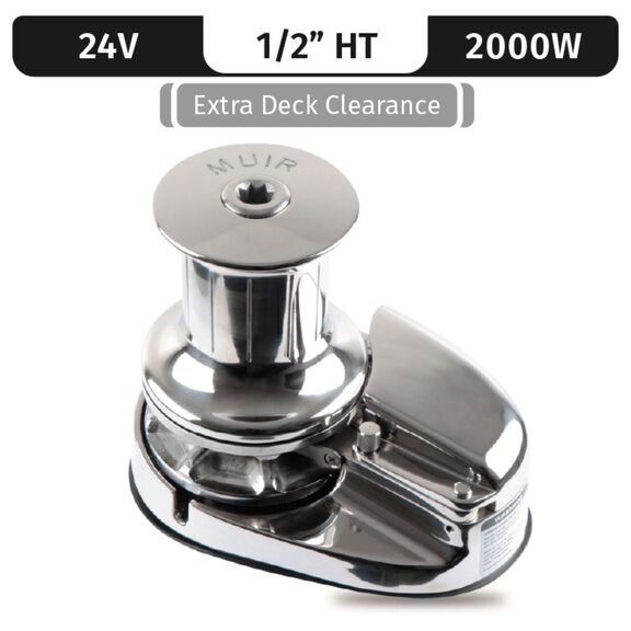 Muir Storm 4000 Capstan Windlass, 1/2" HT (G4), 24V DC, 2500W image number 0