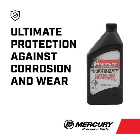 SAE 10W-30 Full Synthetic 4-Stroke Marine Engine Oil image number 2