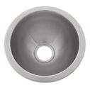 HalfSphere Sink Brushed Finish, 304 Stainless Steel, 2" Drain, SoundKOTE image number 1