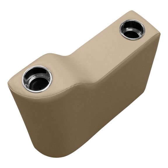 Wise DLX3010-207 DLX Series Pontoon Right Radius Arm Rest - Neutral image number 1