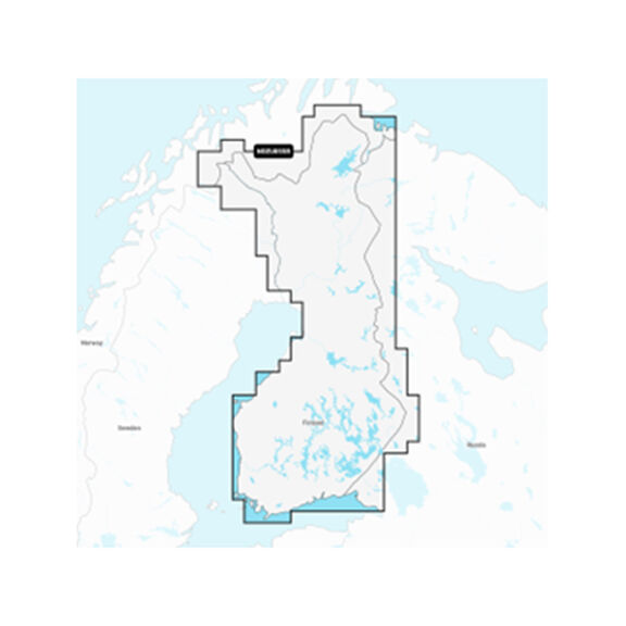 Garmin Navionics Vision+ EU055R Finland, Lakes and Rivers, Electronic Chart image number 0