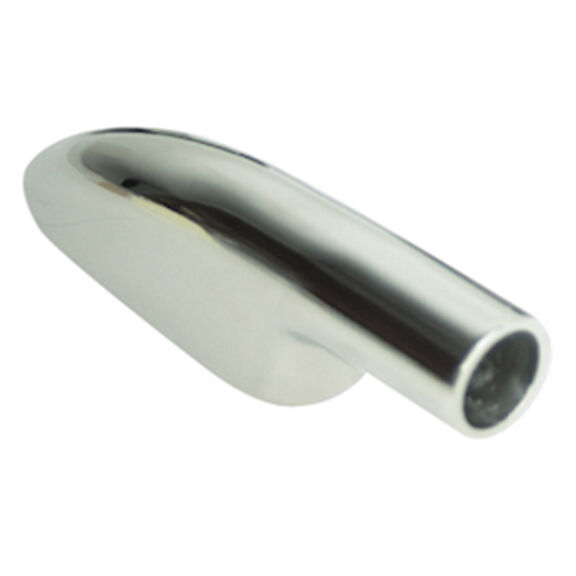 Chrome Plated Zamac End -Bottom Mounted 90&deg;, 7/8" Tube Outside Dia. image number 0