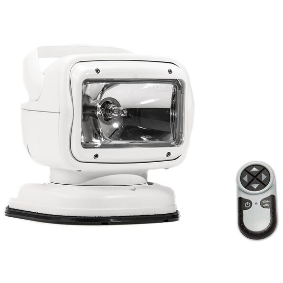 Radioray&reg; GT Series Halogen Searchlight, Permanent Mount Shoe with Wireless Handheld Remote image number 0