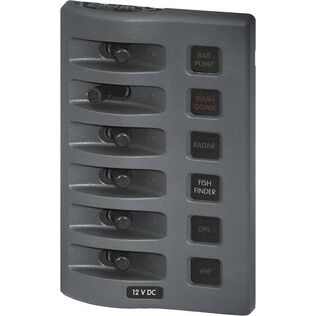 WeatherDeck&reg; Waterproof Fuse Panel, Six-Position