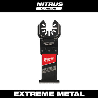 NITRUS Carbide Extreme Metal Universal Fit OPEN-LOK Multi-Tool Blade, 1-Pack